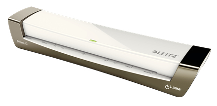 Image of Leitz iLAM Office A3 Hot laminator 400 mm/min Silver, White