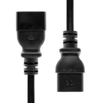ProXtend C19 to C20 Power Extension Cord Black 1m