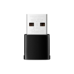 MERCUSYS Adaptador nano USB inalámbrico N300 (MA12N) Velocidad Wi-Fi Velocidades de hasta 433 Mbps (5 GHz)+ 200 Mbps (2 - 4 GHz)