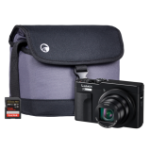 Panasonic DC-TZ99 Camera Kit inc Sandisk 128GB SD Card & System Bag - Black