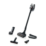 Bosch Serie 8 BBS8214 steelstofzuiger & elektrische bezem 2-in-1 stick vacuum Batterij/Accu Droog Zakloos Wit 4 Ah