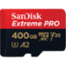 Sandisk EXTREME PRO UHS-I 400 GB memoria flash MicroSDXC Clase 10