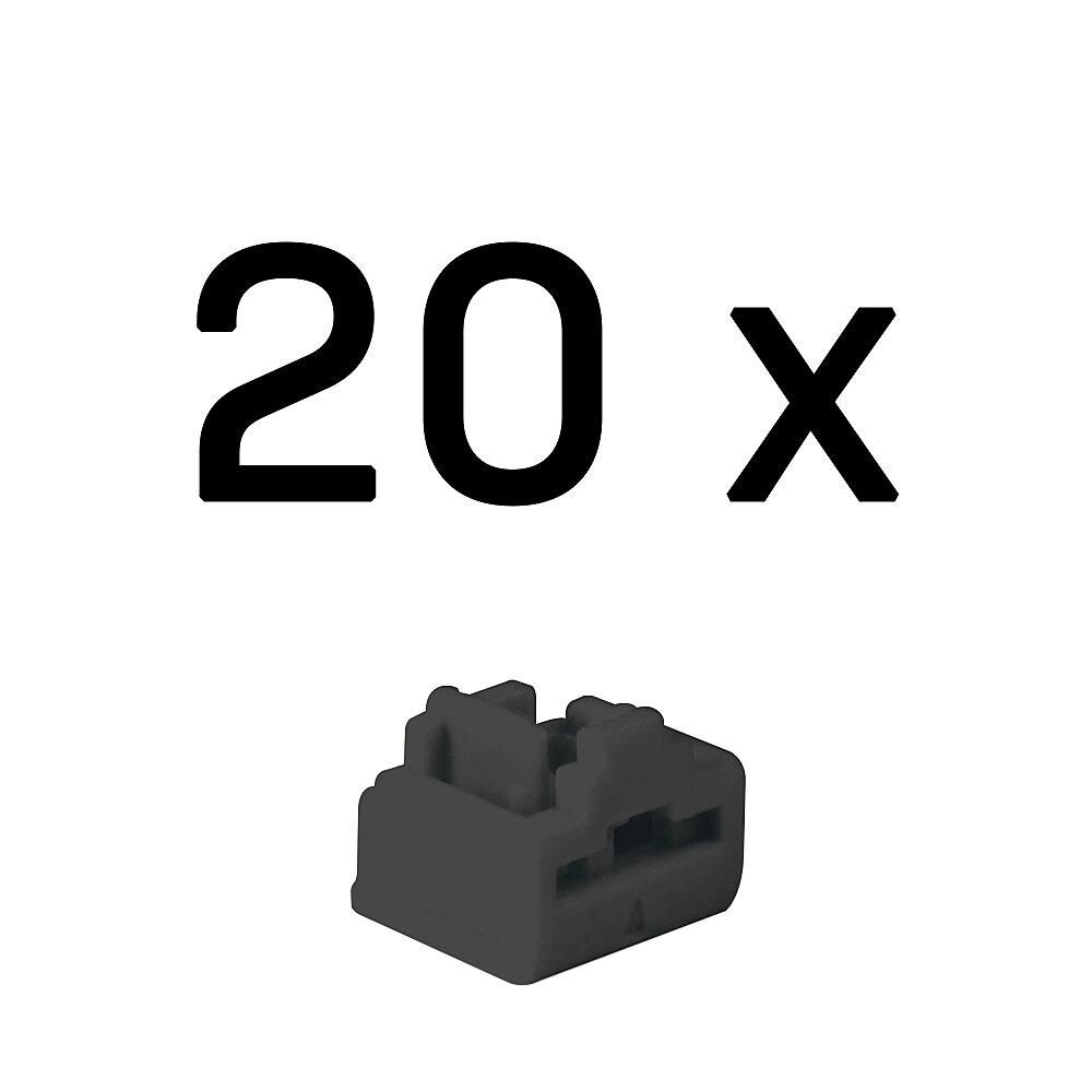 Lindy RJ45 Port Locks BLACK 20pcs