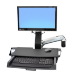 Ergotron StyleView Sit-Stand Combo Arm with Worksurface monitor mount / stand 24" Wall