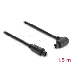 DeLOCK 90929 audio cable 1.5 m TOSLINK Black