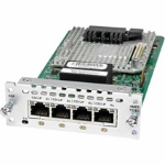 Cisco NIM-4MFT-T1/E1, Refurbished voice network module RJ-45