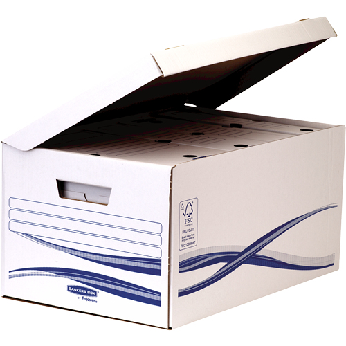 Fellowes 4460504 file storage box Paper White