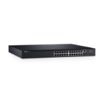 DELL N1524P Managed L3 Gigabit Ethernet (10/100/1000) Power over Ethernet (PoE) 1U Zwart