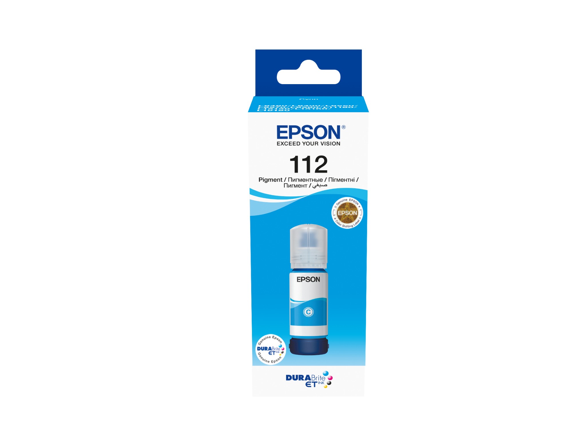 Epson C13T06C24A/112 Ink bottle cyan. 6K pages 70ml for Epson L 6400