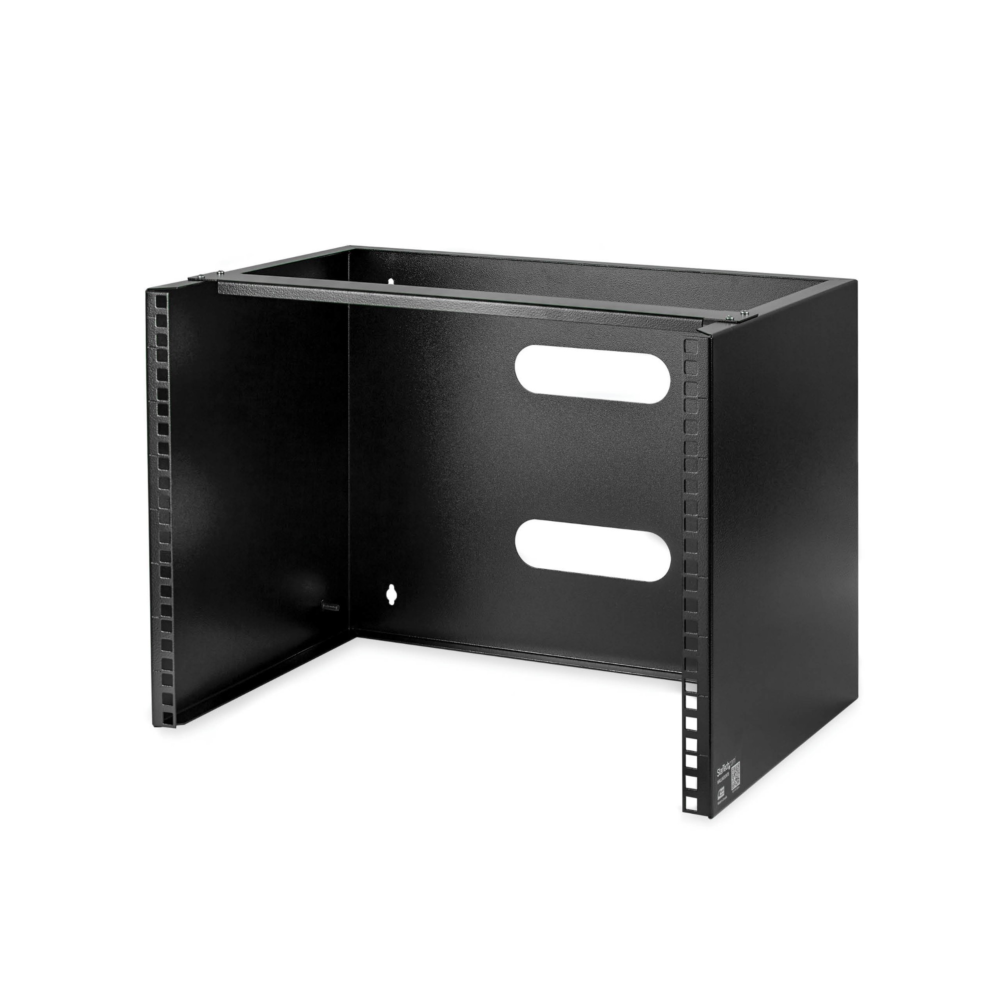 StarTech.com Wall-Mount Bracket for Shallow Rack-Mount Equipment - Solid Steel - 8U