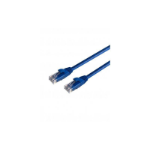 Mercodan UltraFlex Patchkabel KAT6 UTP, 0,5m, Blå, LSZH Halogenfri, AWG26, kobber, FLUKE testet networking cable Blue 0.5 m Cat6 U/UTP (UTP) Round