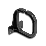 DeLOCK Cable Bracket 83 x 60 mm with mounting plate black