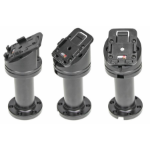 Brodit 215612 houder Passieve houder Zwart