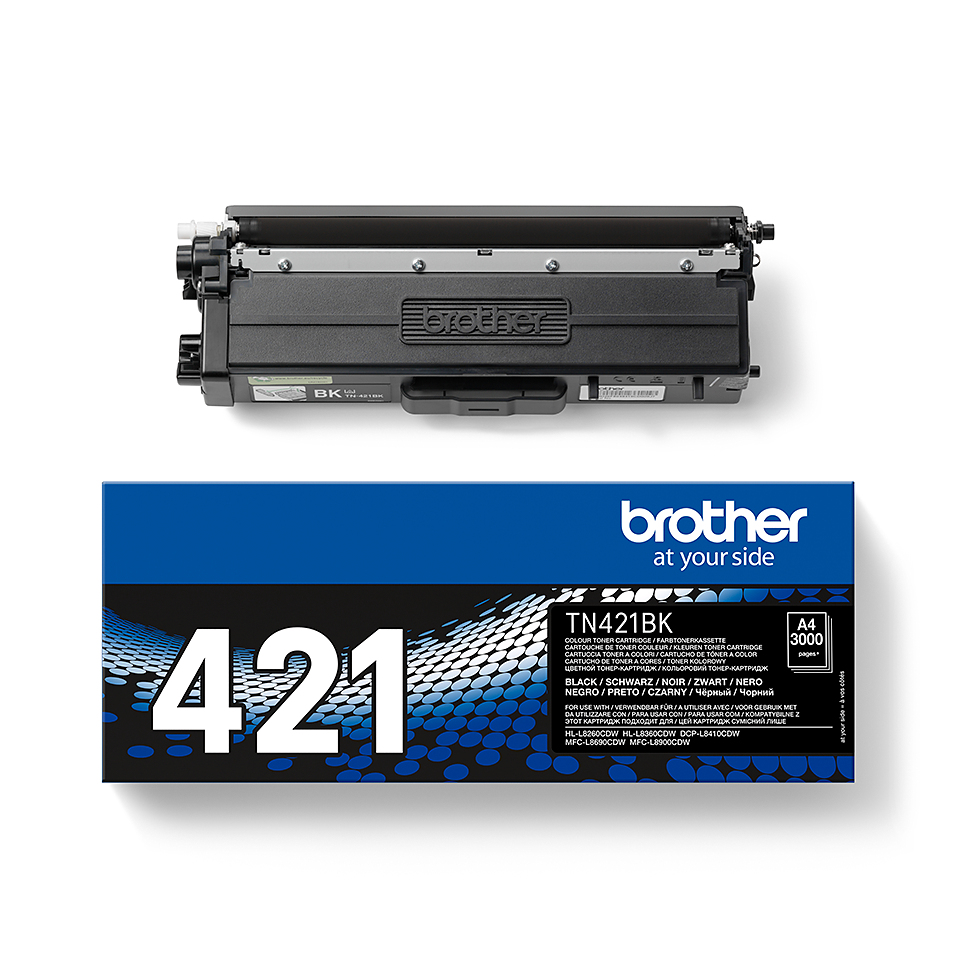 Brother TN-421BK Toner-kit black, 3K pages ISO/IEC 19752 for Brother HL-L 8260/8360