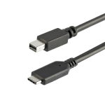 StarTech.com CDP2MDPMM1MB video cable adapter 39.4" (1 m) USB Type-C Mini DisplayPort Black