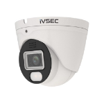 ivsec TURRET IP CAMERA, 8MP, 2.8MM FIXED LENS, 25FPS, POE, IP66, ADV DET, ADV IVSNC368ADX