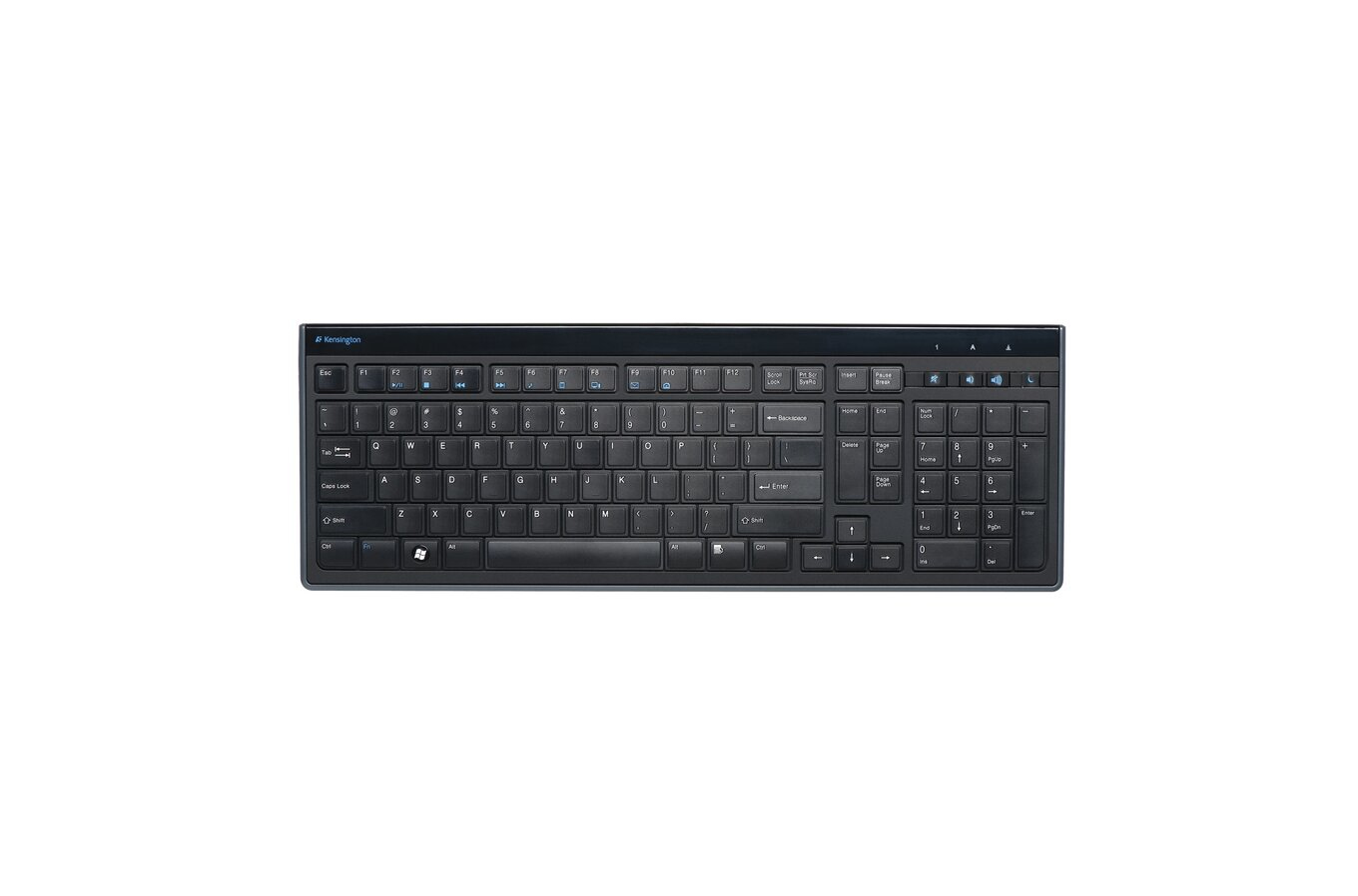 Image of Kensington Advance Fit Full-Size Wired Slim Keyboard - Germany