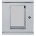 Intellinet Network Cabinet, Wall Mount (Standard), 6U, Usable Depth 265mm/Width 239mm, Grey, Assembled, Max 60kg, Metal & Glass Door, Back Panel, Removeable Sides, Suitable also for use on desk or floor, 10",Parts for wall install (eg screws/rawl plugs) n