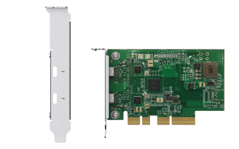 Image of QNAP QXP-T32P interface cards/adapter Internal Thunderbolt 3