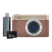 Kodak PIXPRO C1 13MP 4x Digital Zoom Compact Camera - Brown - Camera + 32GB MicroSD Card + Card Reader