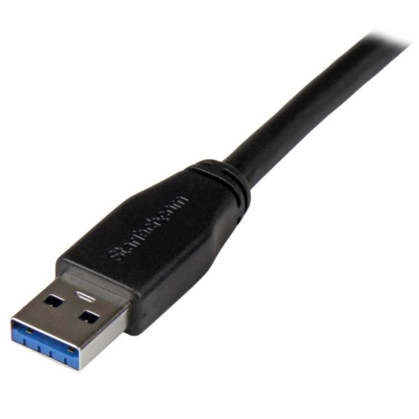 Image of StarTech.com Active USB 3.0 USB-A to USB-B Cable - M/M - 10m (30ft)
