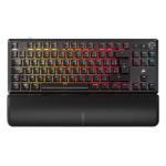 Corsair K70 CORE TKL WIRELESS toetsenbord Gamen USB + RF Wireless + Bluetooth QWERTY Belgisch Zwart