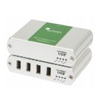 Icron Ranger 2344 KVM-extender Zender en ontvanger