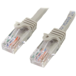 StarTech.com Cat5e Ethernet Patch Cable with Snagless RJ45 Connectors - 7 m, Gray