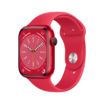 Apple Watch Series 8 OLED 45 mm Digital 396 x 484 pixels Touchscreen Red Wi-Fi GPS (satellite)