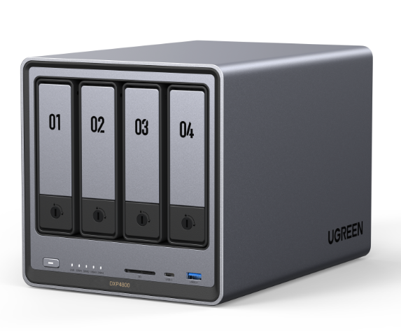 Ugreen NASync DXP4800 Plus 48TB (Seagate Ironwolf); 4-Bay Thunderbolt
