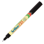 ARTLINE 725 PERMANENT MARKER SUPERFINE 0.4MM BLACK