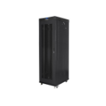 Lanberg FF01-6042-23BL rack 42U Vrijstaande rek Zwart
