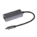 Maplin USB-C to RJ45 Ethernet Gigabit Network LAN Adapter 0.25m Cable