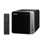 QNAP TS-453BT3 NAS Tower Intel® Celeron® J3455 8 GB DDR3L 0 TB QNAP Turbo System Zwart