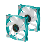 Iceberg Thermal IceGALE ARGB Computer case Fan 14 cm Teal 2 pc(s)