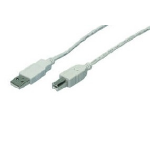 M-Cab USB A/USB B 1.8m USB cable USB 2.0 Grey