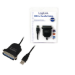 LogiLink AU0003C parallel cable Black 1.5 m