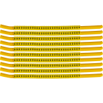 Brady SCNG-18-0 cable marker Black, Yellow Nylon 300 pc(s)