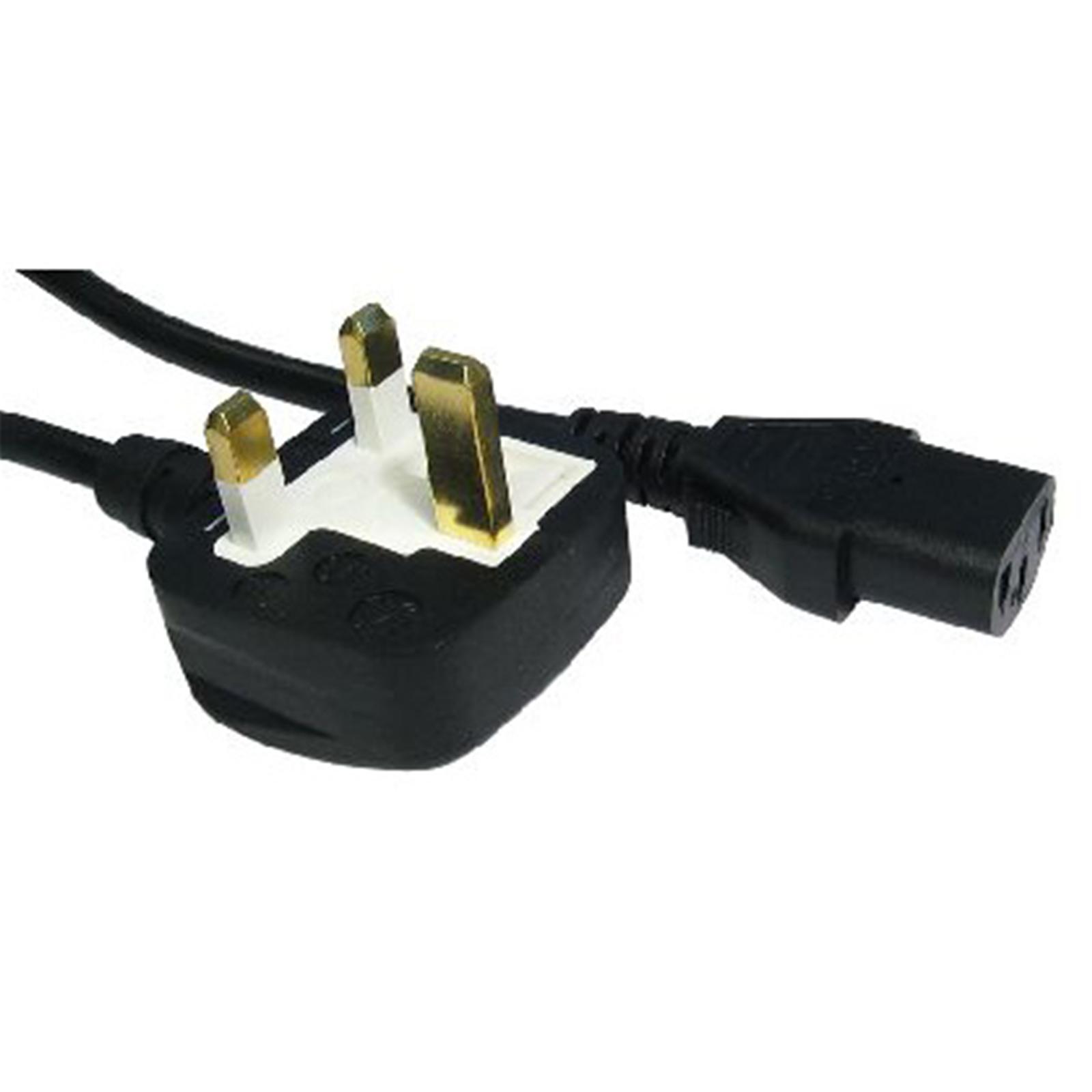 Image of TARGET UK Mains to IEC Kettle 5m Black OEM Power Cable