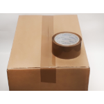 CTS Wholesale BOX of 36 Rolls Buff Low Noise Tape 48mm  66m  40mu TLNBB486640 - 6 Packs of 6 Per Box
