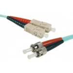 Hypertec 391803-HY fibre optic cable 5 m SC ST OM3 Aqua colour