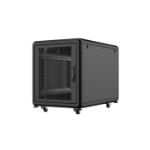 Lanview RSL12U61BL rack cabinet 12U Freestanding rack Black