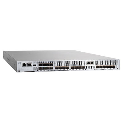 HPE 1606 FCIP 4-pt Enabled 8Gb FC 2-pt Enabled 1GbE Base Switch