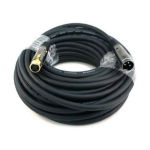 Monoprice 4756 audio cable 600" (15.2 m) XLR (3-pin) Black