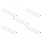 DeLOCK 18770 cable tie Releasable cable tie Stainless steel 10 pc(s)