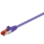 Goobay CAT 6 Patch Cable S/FTP (PiMF), violet