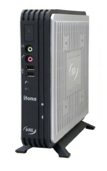 VXL VIA Eden U4200 1 GHz Dual Core 2GB DDR3 RAM 8 x USB 2.0 1 Gigabit Network 1.4 kg Black, Silver