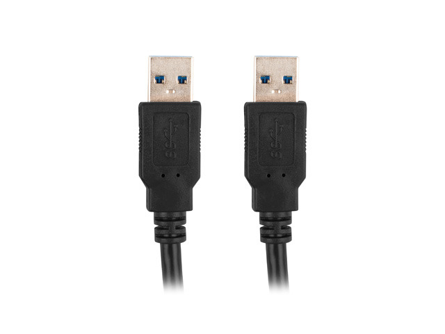 Lanberg CA-USBA-30CU-0018-BK USB-kablar 1,8 m USB 3.2 Gen 1 (3.1 Gen 1) Svart