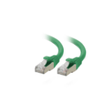 C2G 35ft (10.7m) Cat6A Snagless Shielded (STP) Ethernet Network Patch Cable - Green