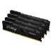Kingston Technology FURY Beast 32GB 3200MT/s DDR4 CL16 DIMM (Kit de 4) Black